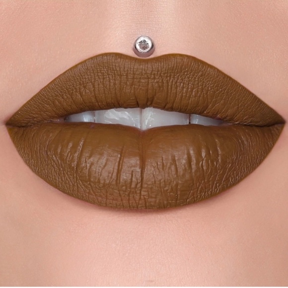 DEEP POCKETS New in Box Jeffree Star Velour Liquid Lipstick Brown‎ Yellow - Picture 1 of 9